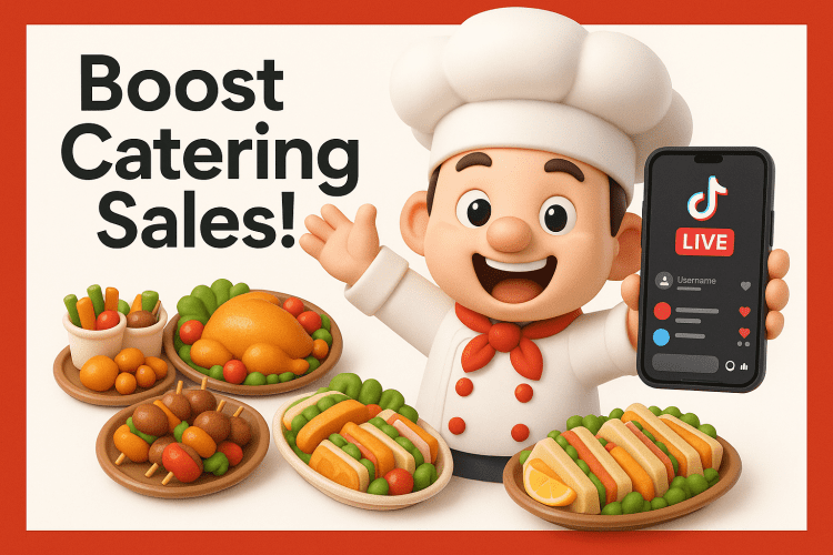 how-to-live-streaming-tiktok-catering-sales